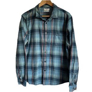 Billabong Men’s Plaid Shirt XL Soft Worn In Casual Cozy